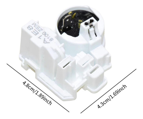 Generic Compresor Del Congelador Ptc Starter Nevera Sin