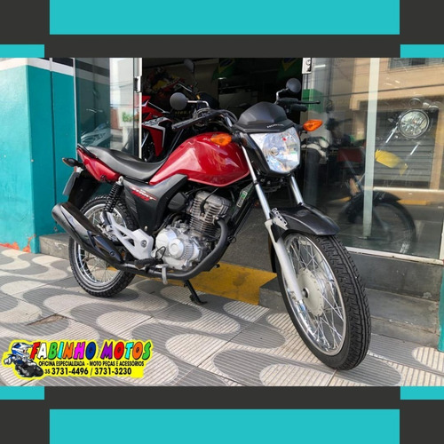 Honda Cg 160 Start 2017 Vermelha Novíssima!!!