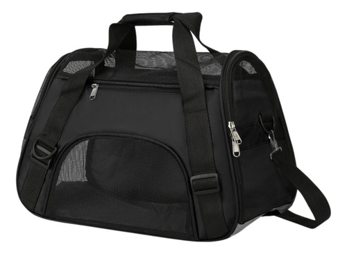 Cortero De Gato Carrier De Perros Ligero Ligero De Negro M