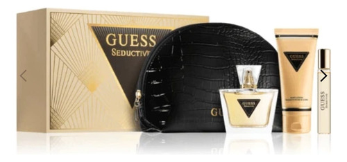 Set 4 Pzs Guess Seductive Para Mujer Edt