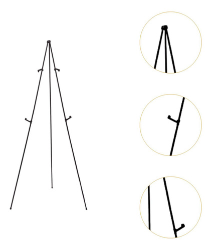 Soporte Telescópico Para Pintura En Lienzo, Base Ajustable