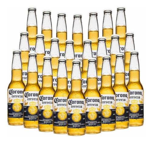 Cerveza Corona 330ml X 24 Unidades Pack Oferta