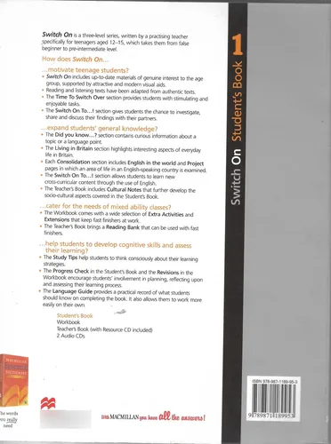 Switch On 1 Student's Book