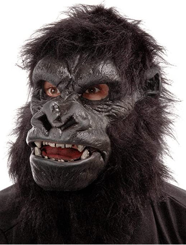 Mascara De Gorila Chimpance Chango Orangutan Para Adultos B