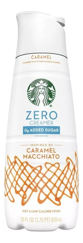 Starbucks Crema Liquida Zero Azucar Caramel Macchiato 828ml