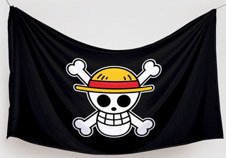 One Piece Bandeira Pirata Mercadolivre Com Br