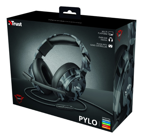Audífonos Trust Gxt 433 Pylo - Gaming Compatible Consolas/pc