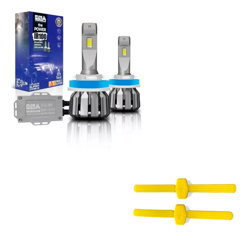 Kit Cree Led H11 Canbus Ir100 + Aromatizante Clip Regalo