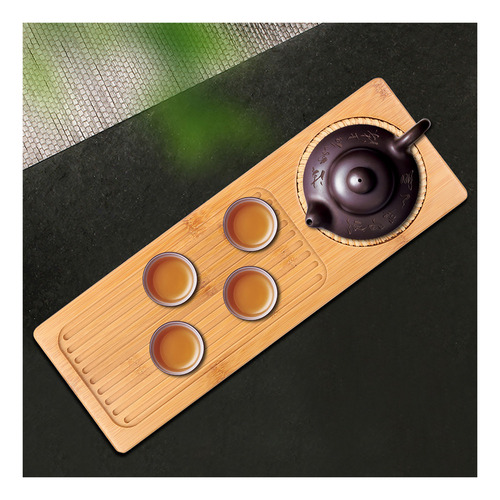Bandeja Para Servir Té Portátil De Forma Rectangular Almacen