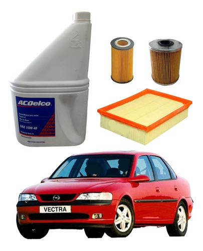 Kit Aceite Y Filtros Chevrolet Vectra 1.7 / 2.0 Diesel