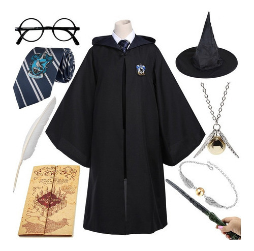 A 9-piece Harry Potter Costume Set Cos Hermione De Bata Magi