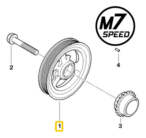 11237525135 Damper Performance 7speed Mini R52/53