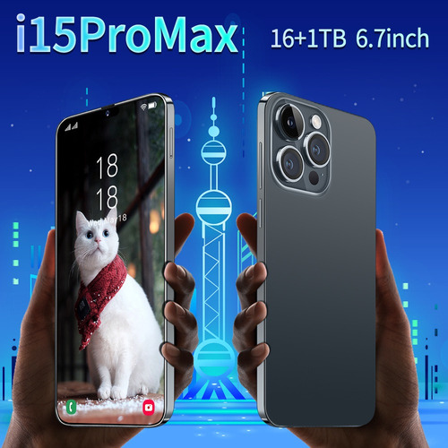 Una Pantalla Android I15 Pro Max 6.8 Súper Barata De 16 G+1