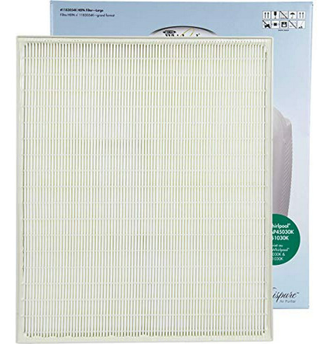 Filtro Hepa Whirlpool 1183054k, Blanco