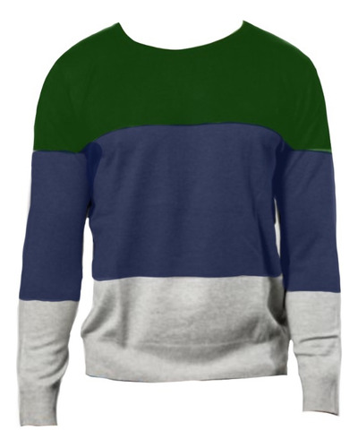 Sweater Rayado Importado De Algodon