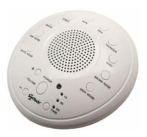 Sontech White Noise Sound Machine 10 Pistas De Sonido R...