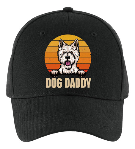 Pishovi West Terrier Dog Dad Gorra De Béisbol Divertida, Gor