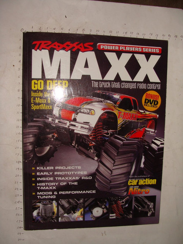 Traxxas Maxx Radiocontrol,  Con Dvd, 249 Paginas, Año 2004