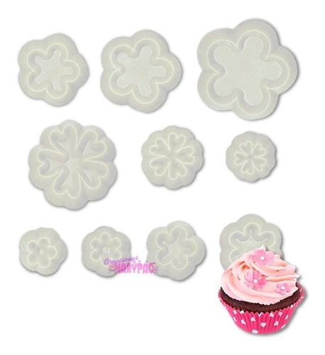 Cortadores Flores Minis Fondant Primula