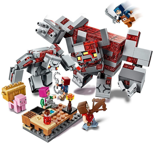Imagen 7 de 7 de Lego Minecraft 21163- La Batalla Por La Piedra Roja