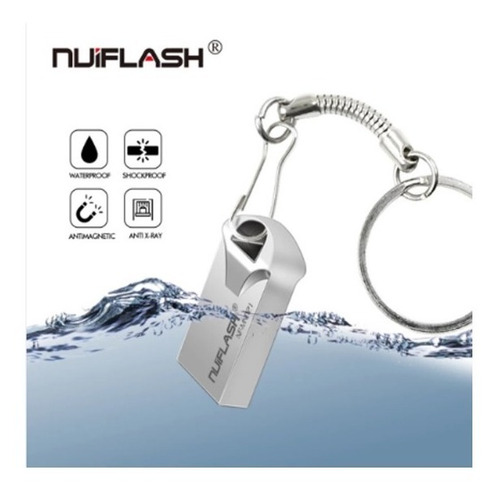 Pen Drive Nano 16gb Com Suporte Cor Grafite