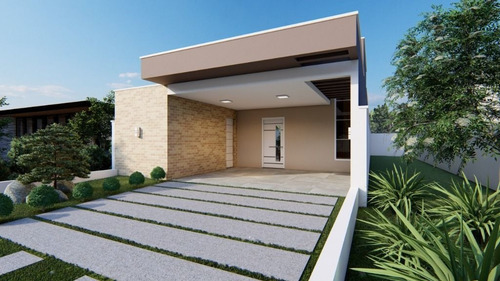 Imagem 5 de 25 de Linda Casa Térrea A Venda, Com Previsão De Entrega Em Fevereiro De 2.022, No Condomínio Village Moutonneé. - Ca1681