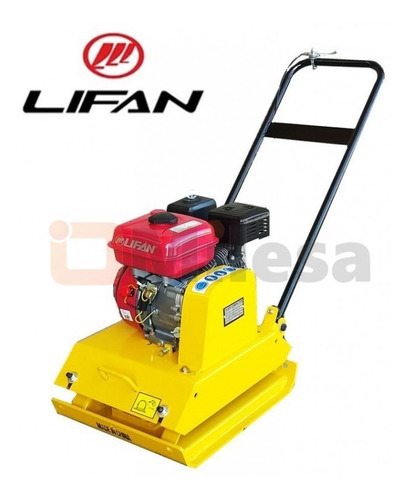 Placa Compactadora Gasolina 6.5hp 4 Tiempos Motor Lifan 15kn