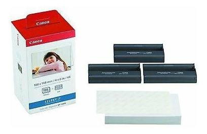 Imagen 4 de 5 de Canon Selphy Cp1300 Cp1200 Color Ink Paper Set Kp-108in-230
