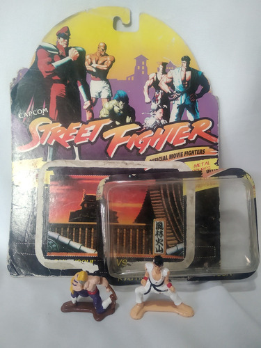 Ryu Vs Vega Street Fighter Metal Hasbro