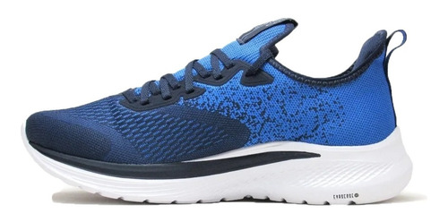 Imagen 2 de 6 de Zapatillas Olympikus Running Hombre G-brv Azul-bco Cli