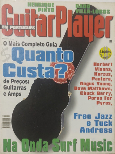 Revista Guitar Player N 10 Ano 1 Guitarra Amp 