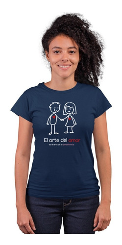 Playera Amor Y Amistad - Mujer - El Arte Del Amor