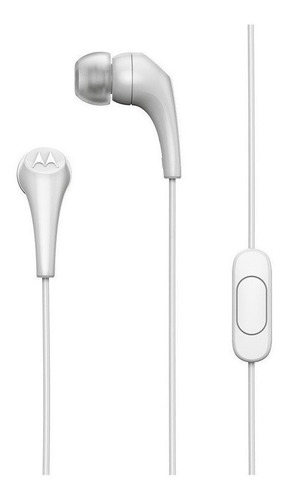 Imagen 1 de 3 de Auriculares in-ear Motorola Earbuds 2 blanco
