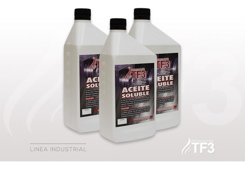 Aceite Soluble Para Mecanizado De Metales 1 Litro X6 Tf3