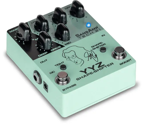 早割 万博 Geddy Shifter Shape Yyz 21 Tech Pedal Lee Sansamp Signature ベース