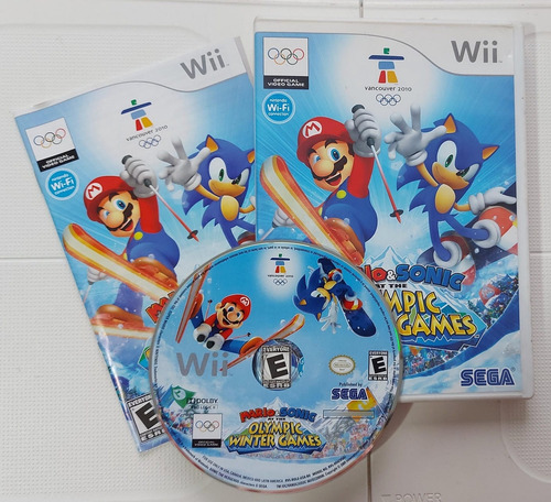 Mario And Sonic, Olimpic Winter Games.nintendo Wii Original (Usado)