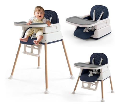 3 En 1 Silla Alta Para Bebés, Sillas Altas Portátiles Para Y