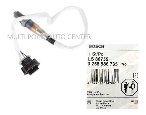Imagem 3 de 6 de 2 Sonda Lambda Gm Cruze 1.8 2012/2016 Pré E Pós Catalizador