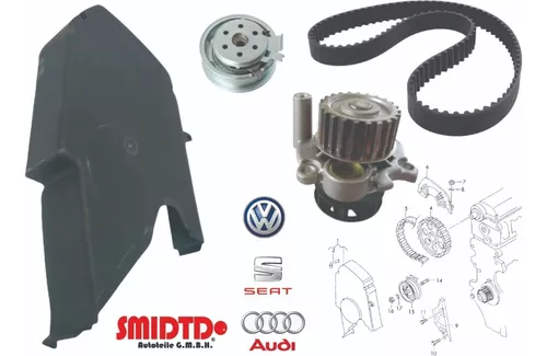 Kit Distribucion C/bomba De Agua Seat Cordoba 2.0 04-09 Orig