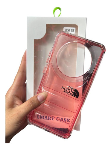 Funda Case The North Face Para Oppo Reno 12f 2 En 1 Rojo Oppo Reno 12f