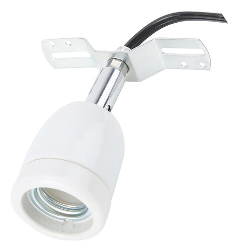 Suporte Térmico Cerâmico E27 Rotatable Reptile Pet Clip Bulb