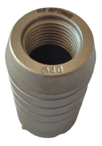 Imagen 2 de 4 de Sierra Copa Diamantada 40mm Concreto Hormigon + Guía D 400mm