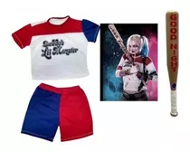 Fantasia Arlequina Completa Regata, Shorts, Jaqueta e Cinto, Roupa  Infantil para Menina Sulamericana Usado 61068276