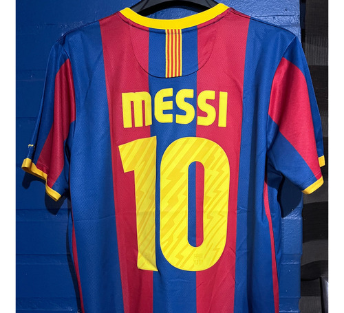 Camiseta Barcelona 2010/2011 Messi