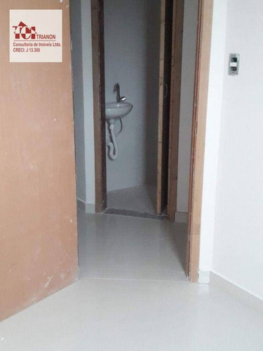 Imagem 5 de 15 de Cobertura Com 2 Dormitórios À Venda, 84 M² Por R$ 375.000,00 - Jardim Stella - Santo André/sp - Co1065