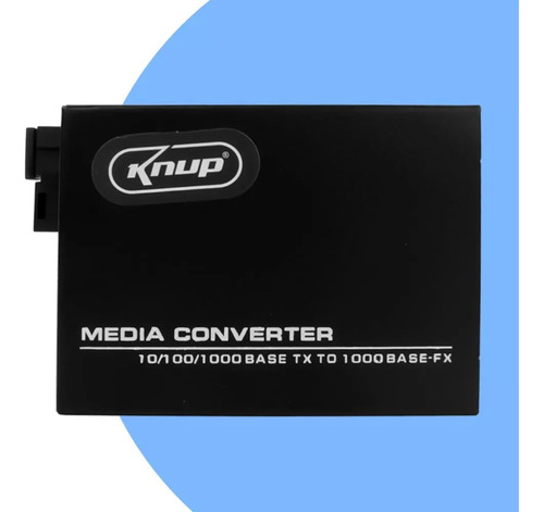 Par Conversor Mídia Fibra Óptica A+b Gigabit 1000 Mbps Rj45