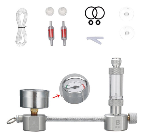 Kit De Sistema De Generador De Co2 For Acuario Diy, Sistema