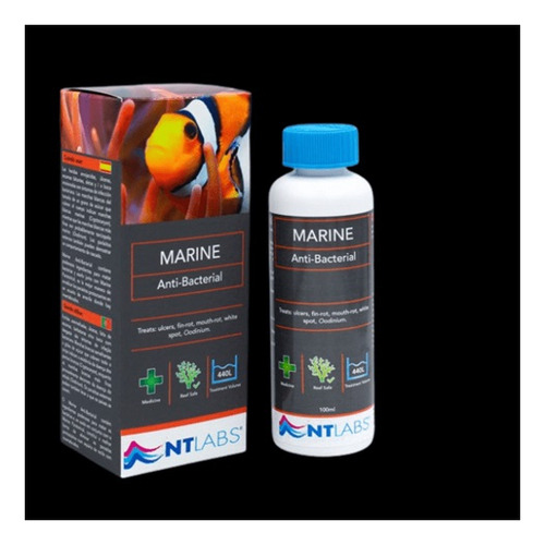 Nt Labs Marine Anti-bacterial Trata Ictio Reef Safe 100ml