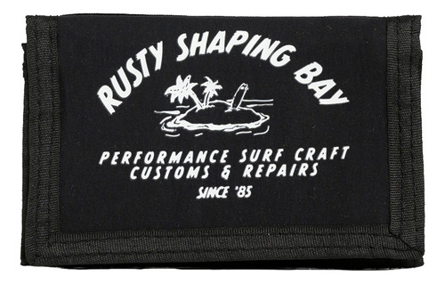 Billetera Rusty Cooked Negro
