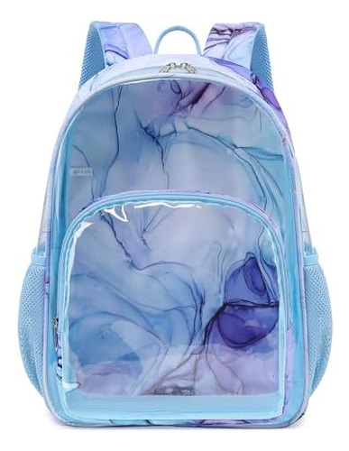 Mochila Transparente Para La Escuela, Resistente Tpu Transpa